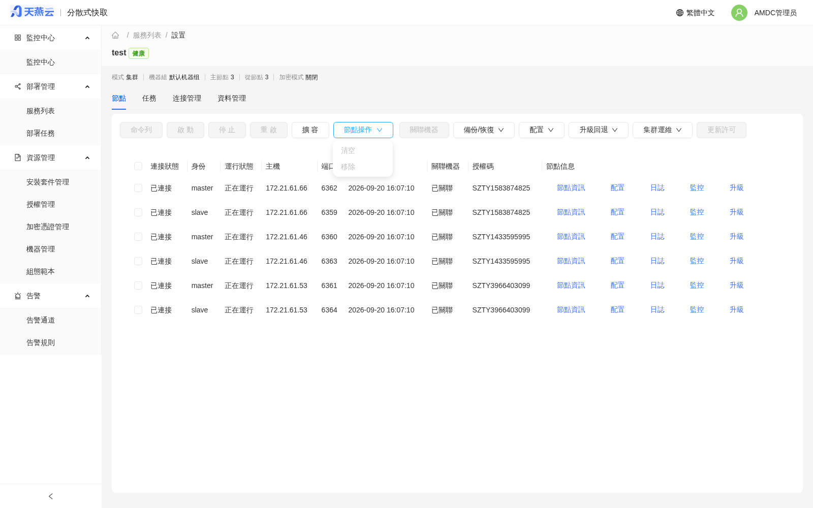 節點操作