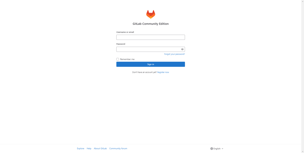 gitlab登录
